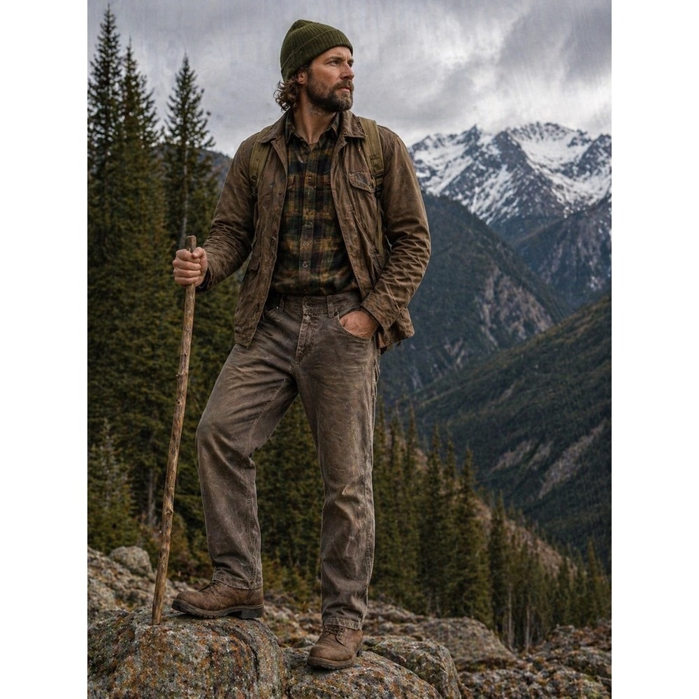 KÜHL Crag Series Pants Mens 38x32 Brown Straight Leg Stretch Outdoor‎ workwear